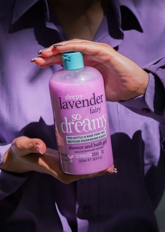 Żel pod prysznic i do kąpieli z lawendą Treaclemoon Sleepy Lavender Fairy So Dreamy - obrazek 4