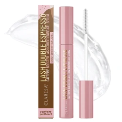 Żelowe serum do rzęs z kofeiną Claresa Lash Double Espresso
