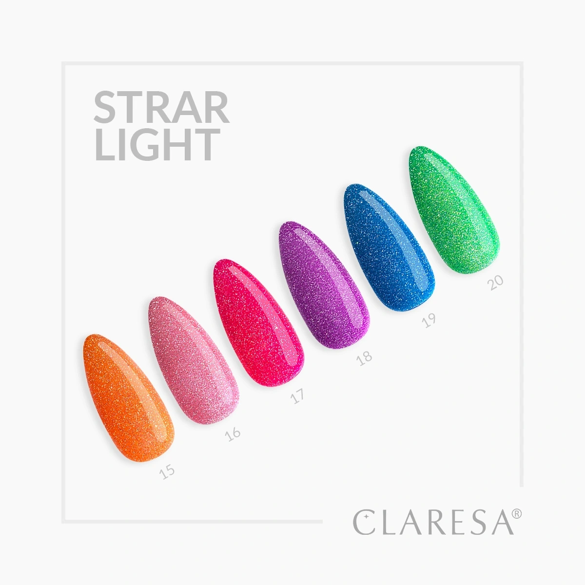 Claresa Starlight 20 lakier hybrydowy