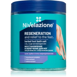 sól do kąpieli stóp Nivelazione z szałwią