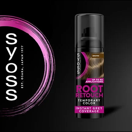 Syoss Root Retoucher spray maskujący odrosty Brąz