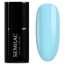 Semilac One Touch Pastels hybrydowy lakier do paznokci 974 Bubbly Blue