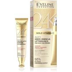 Eveline 24K Gold Vitamin C Krem liftingujący pod oczy i na powieki