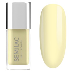 Semilac Nail Lacquer klasyczny lakier do paznokci 122 Butter Yellow