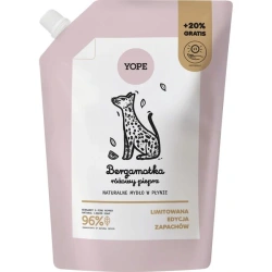 naturalne mydło Yope Bergamotka i Różowy Pieprz refill