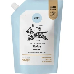 naturalne mydło Yope Kokos i Ananas refill