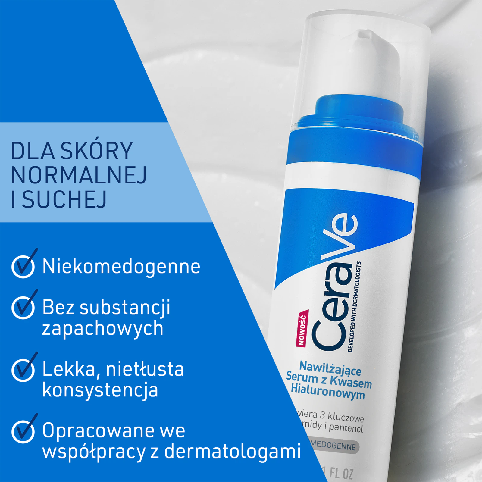 serum nawilżające do suchej skóry twarzy
