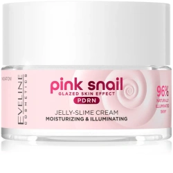krem nawilżająco rozświetlający do cery suchej Eveline Pink Snail