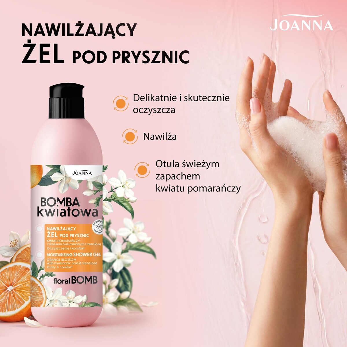 żel do mycia ciała z kwasem hialuronowym