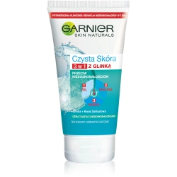 żel do mycia twarzy Garnier Czysta Skóra 3w1 z glinką