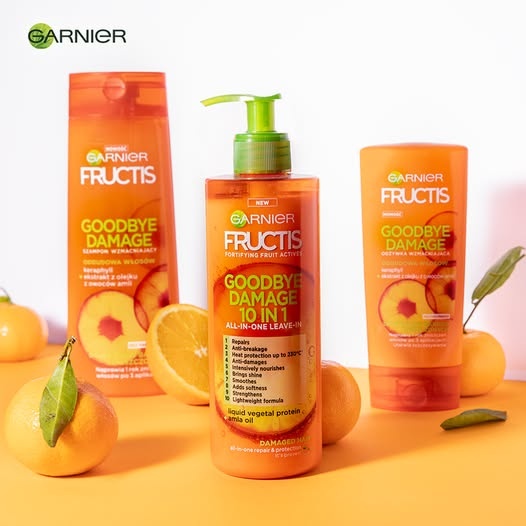 Garnier Fructis Goodbye Damage odżywka z amlą i keratyną