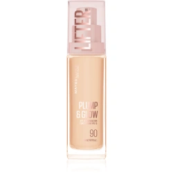 Podkład rozświetlający SPF 15 z niacynamidem Maybelline Lifter Plump & Glow 90