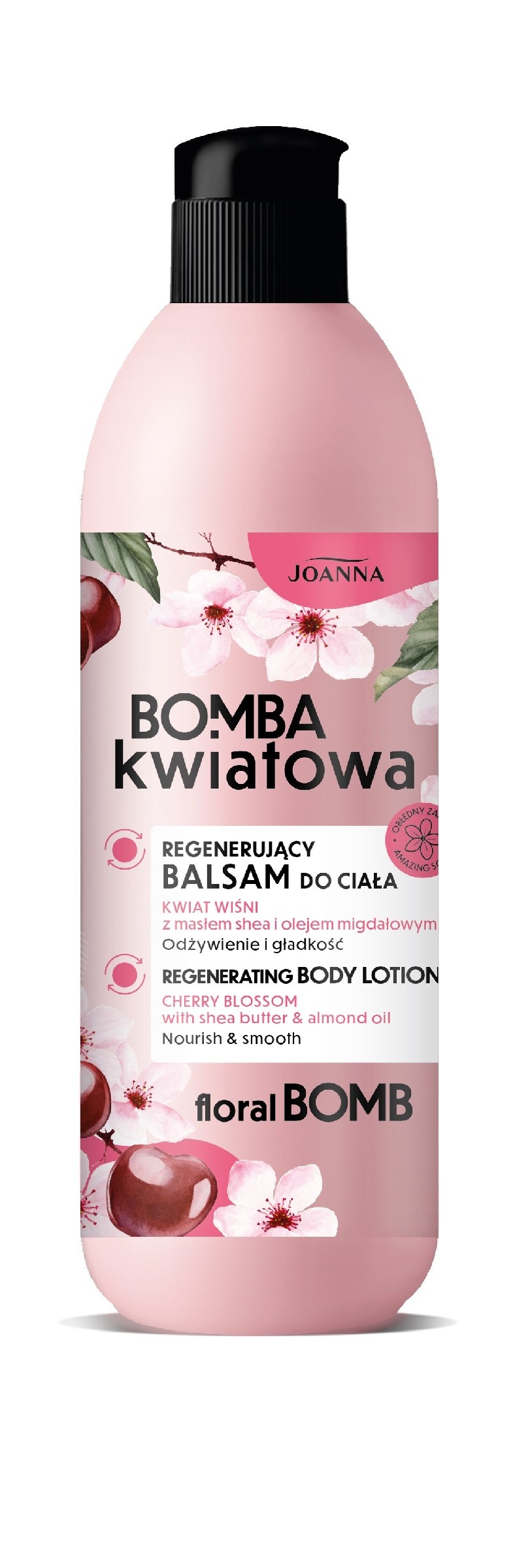 balsam Joanna Bomba Kwiatowa Kwiat Wiśni z mocznikiem