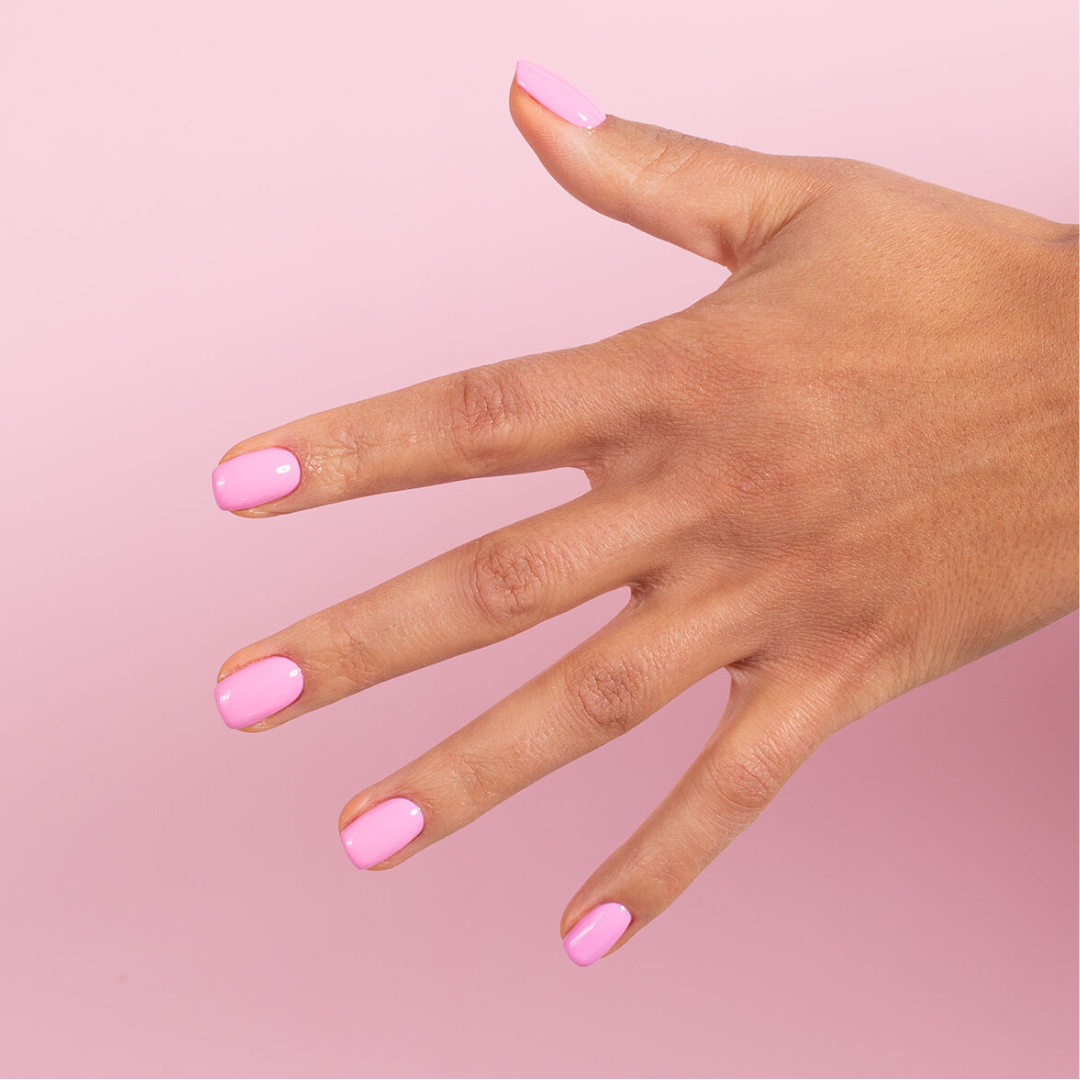 Semilac pastelowy różowy lakier hybrydowy Pink Blush