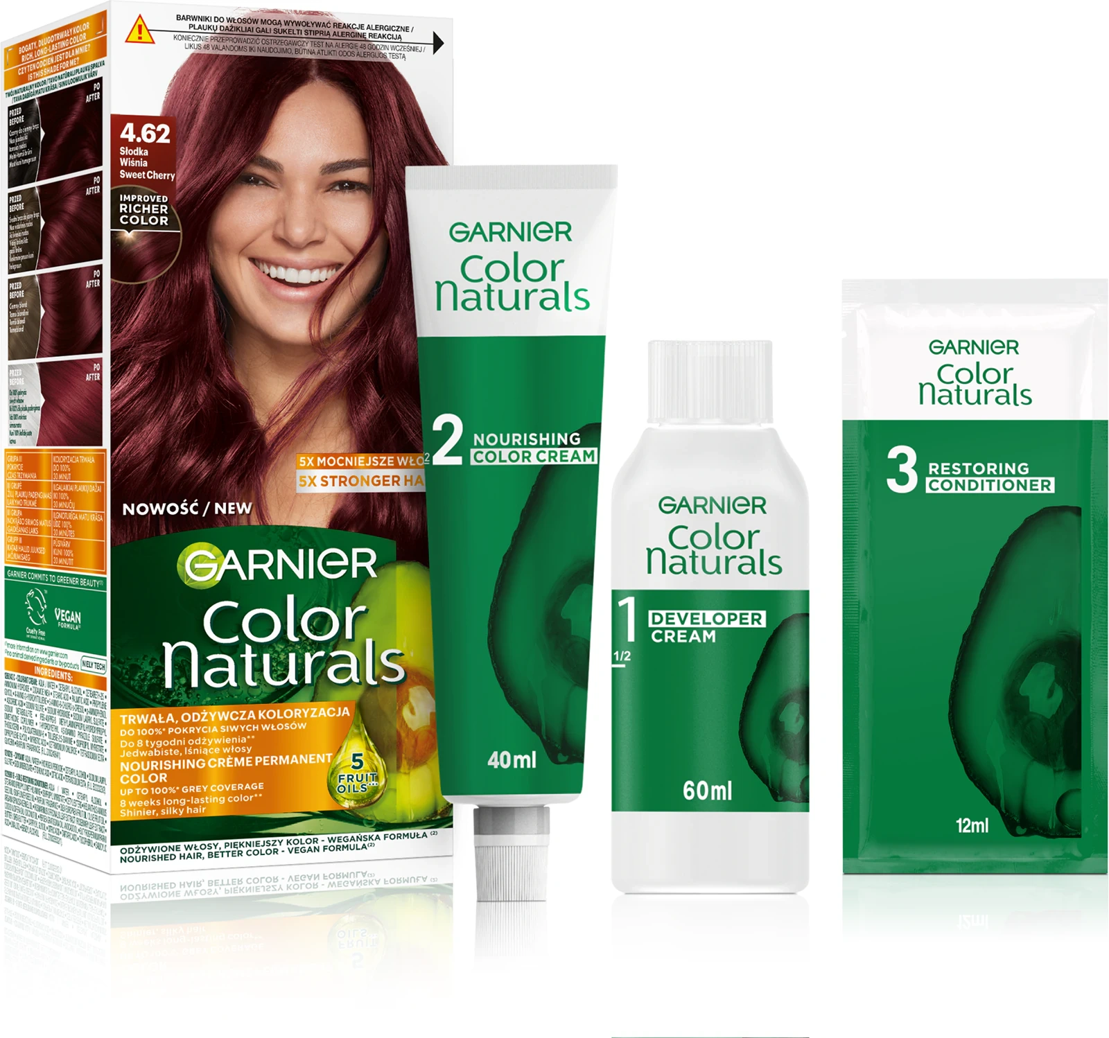 Farba Garnier Color Naturals do trwałej koloryzacji