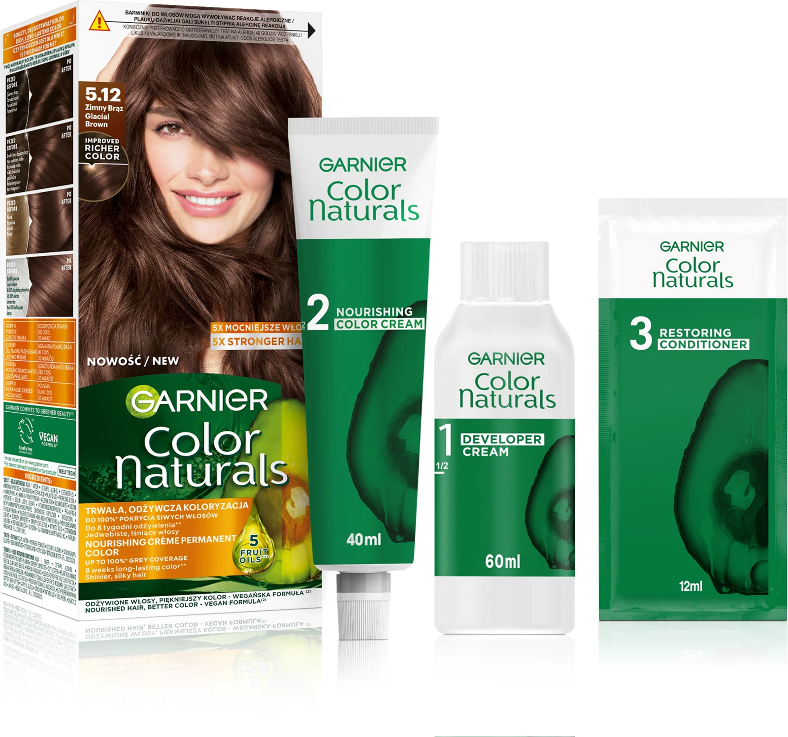 Farba Garnier Color Naturals do trwałej koloryzacji