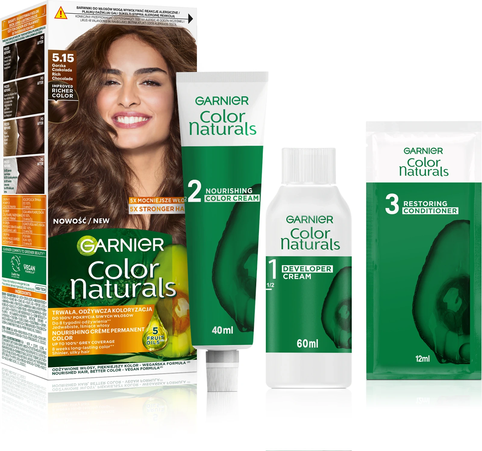 Farba Garnier Color Naturals do trwałej koloryzacji