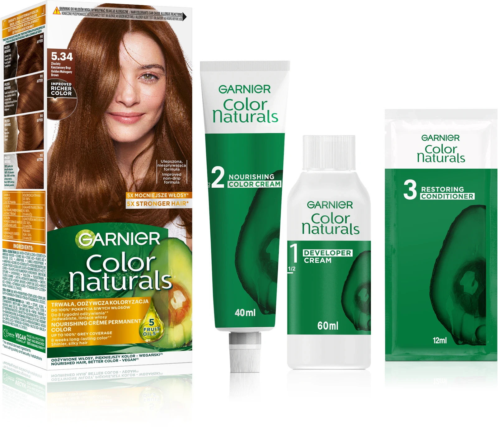 Farba Garnier Color Naturals do trwałej koloryzacji
