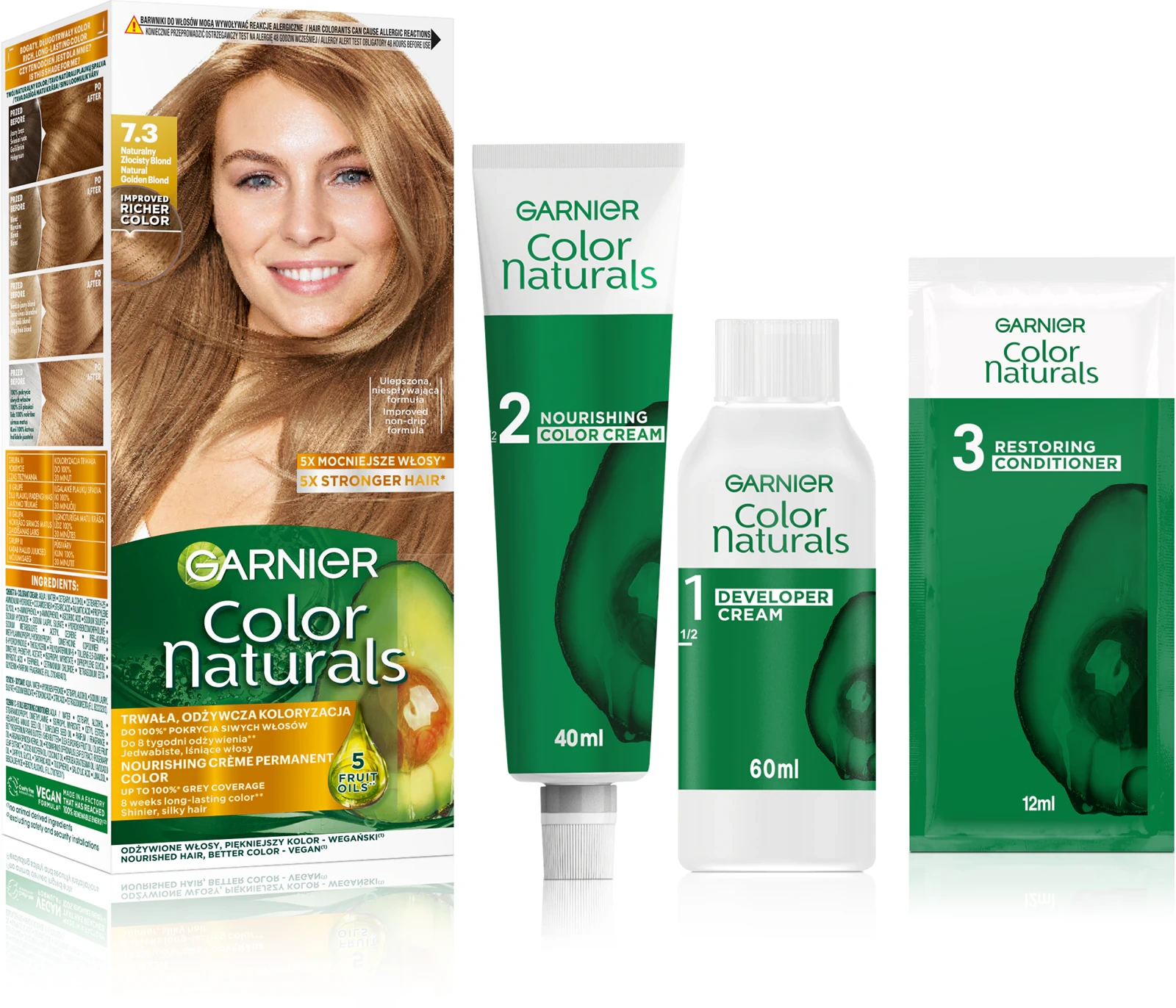Farba Garnier Color Naturals do trwałej koloryzacji