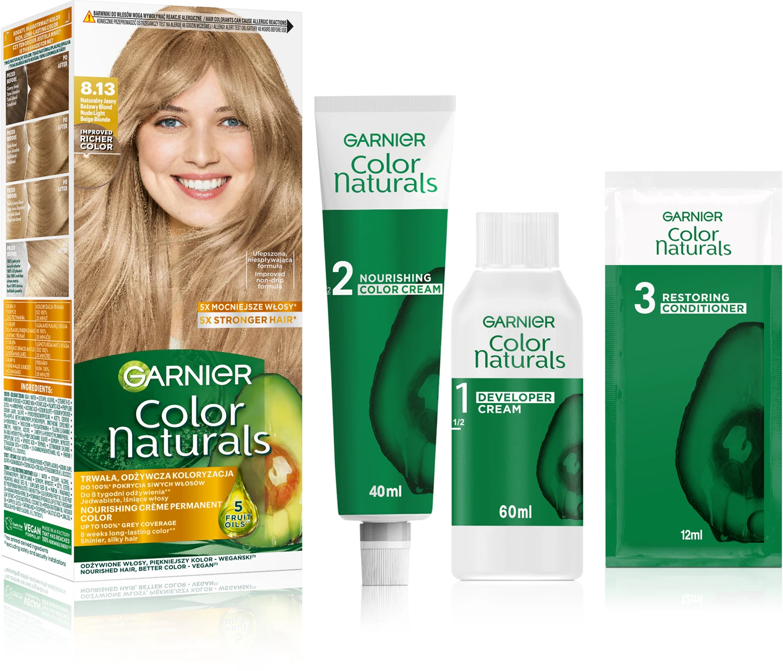 Farba Garnier Color Naturals do trwałej koloryzacji