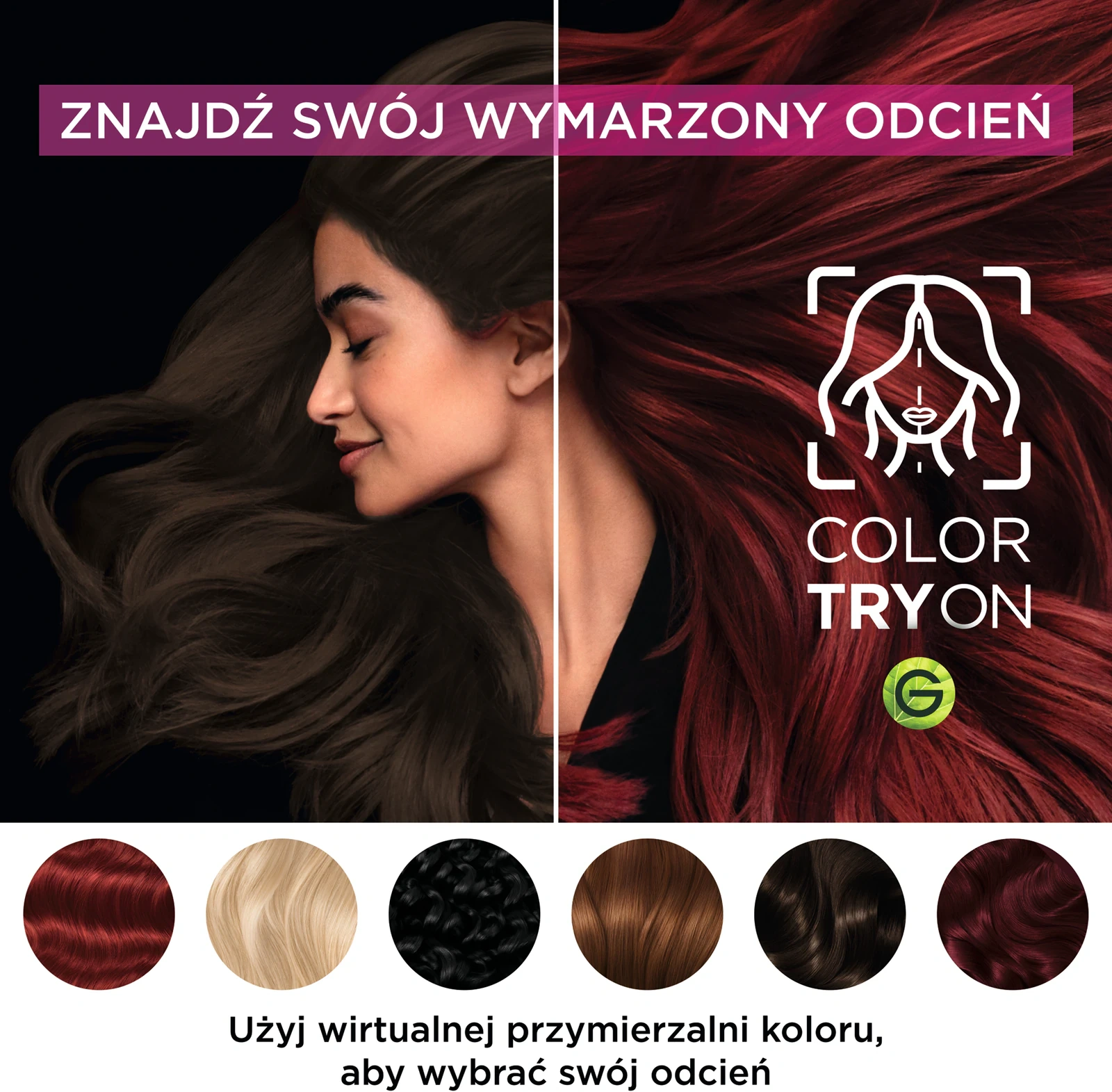 czarna farba do włosów bez amoniaku