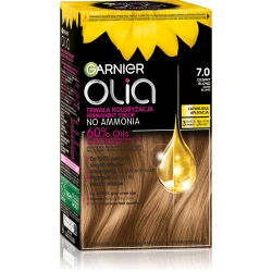 Farba Garnier Olia bez amoniaku do siwych włosów