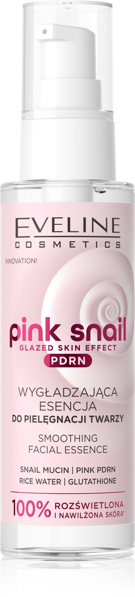 esencja wygładzająca do suchej cery Eveline Pink Snail