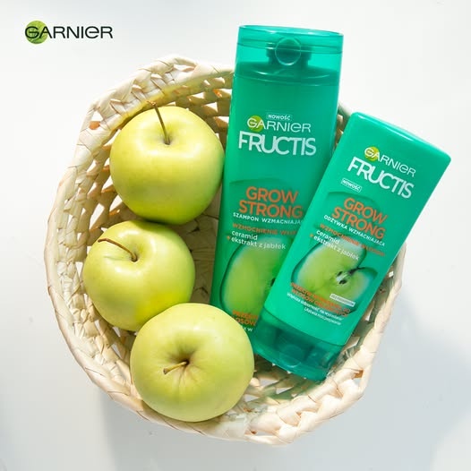 Garnier Fructis szampon z ceramidem i jabłkiem