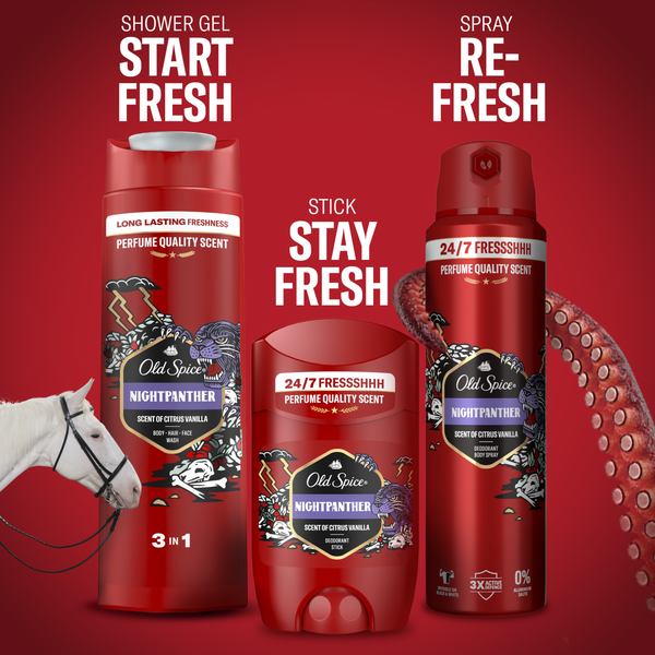 Old Spice Nightpanther żel pod prysznic 3w1