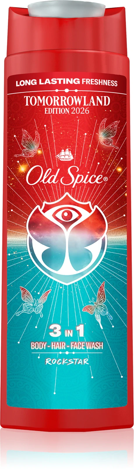 żel pod prysznic Old Spice Rockstar o cytrusowo-drzewnym zapachu