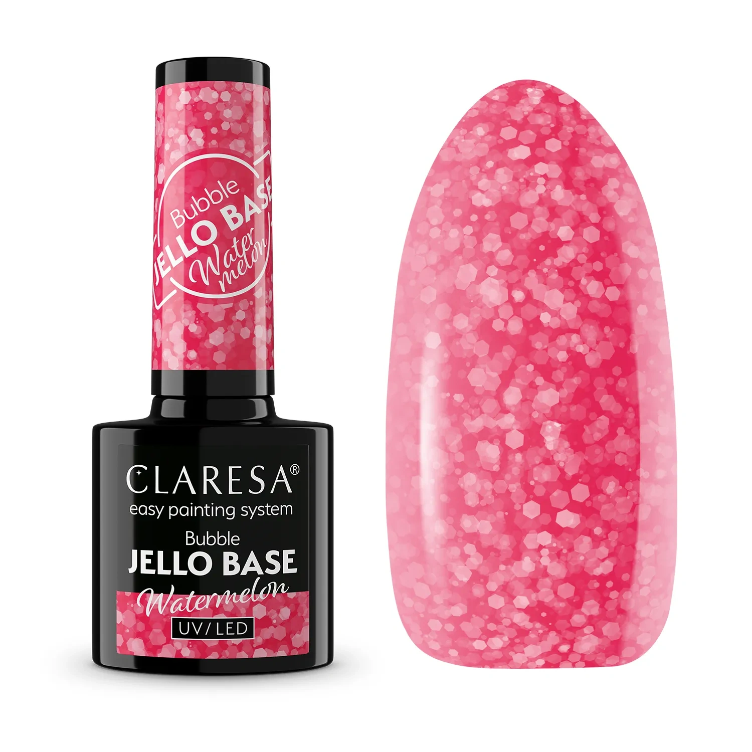 Arbuzowa baza Claresa Bubble Jello Watermelon z efektem bubble