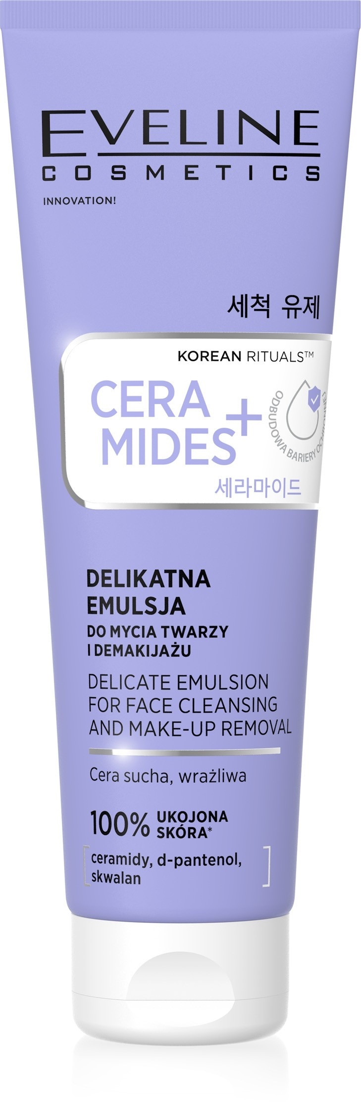 emulsja z ceramidami do demakijażu Eveline Korean Rituals