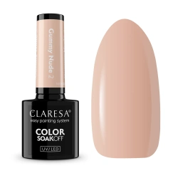 Claresa Gummy Nude 2 jasny beż z brzoskwiniowym podtonem