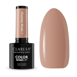 Karmelowy beż Claresa Gummy Nude 4 półtransparentne krycie