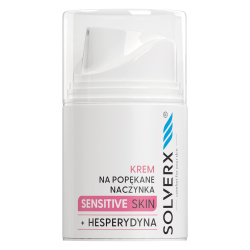 krem na naczynka i zaczerwienienia Solverx Sensitive Skin