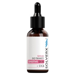 serum z CICA do cery wrażliwej Solverx Sensitive Skin