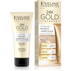 maska z 24K złotem na zmęczoną cerę Eveline 24K Gold