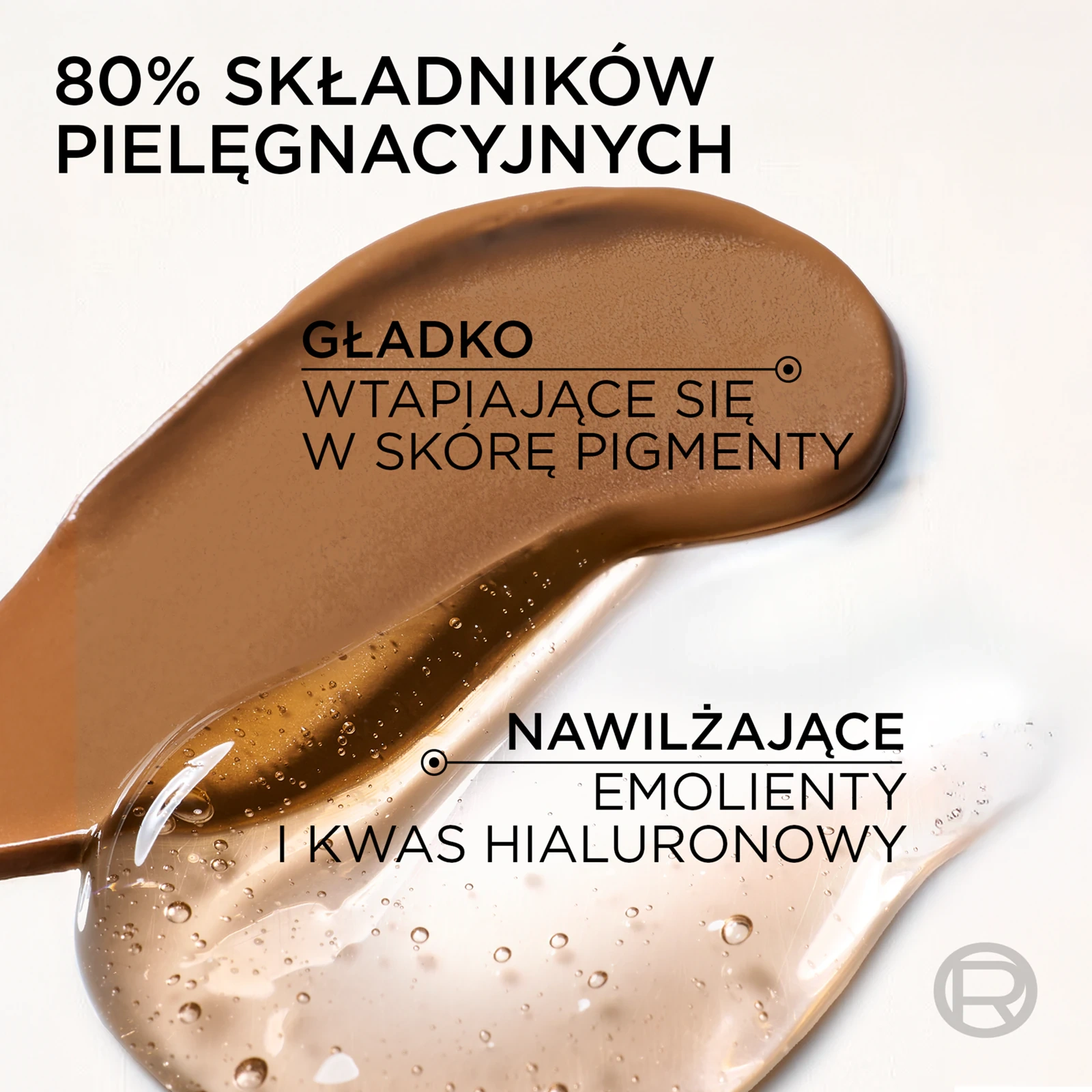 podkład wyrównujący koloryt bez ciężkiej warstwy