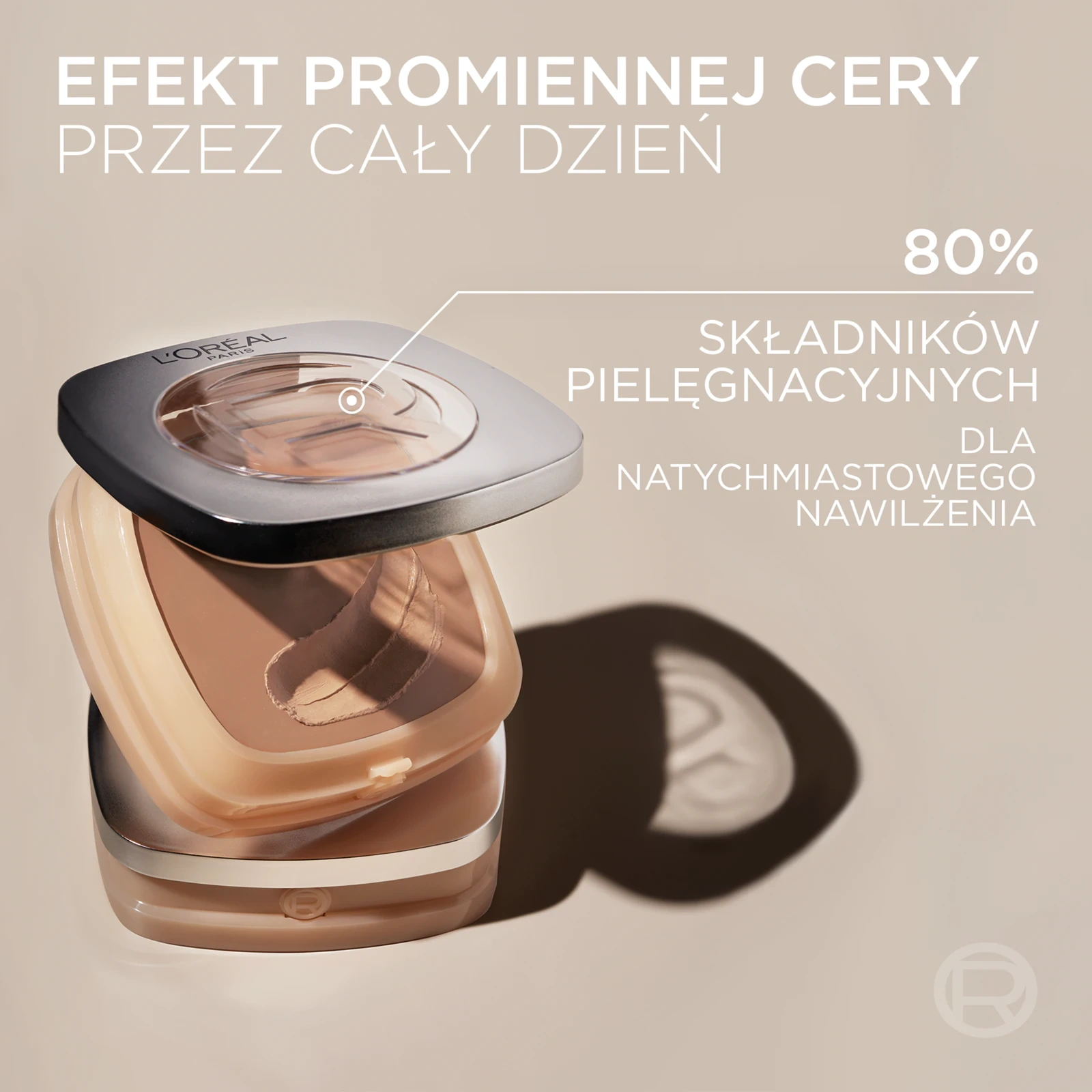 podkład do cery odwodnionej z lekkim kryciem