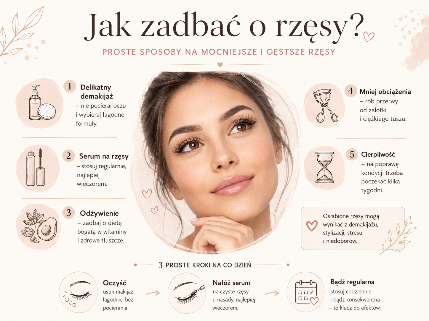 jak wzmocnić rzęsy