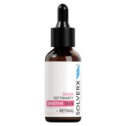 serum z retinalem do cery wrażliwej Solverx Sensitive Skin