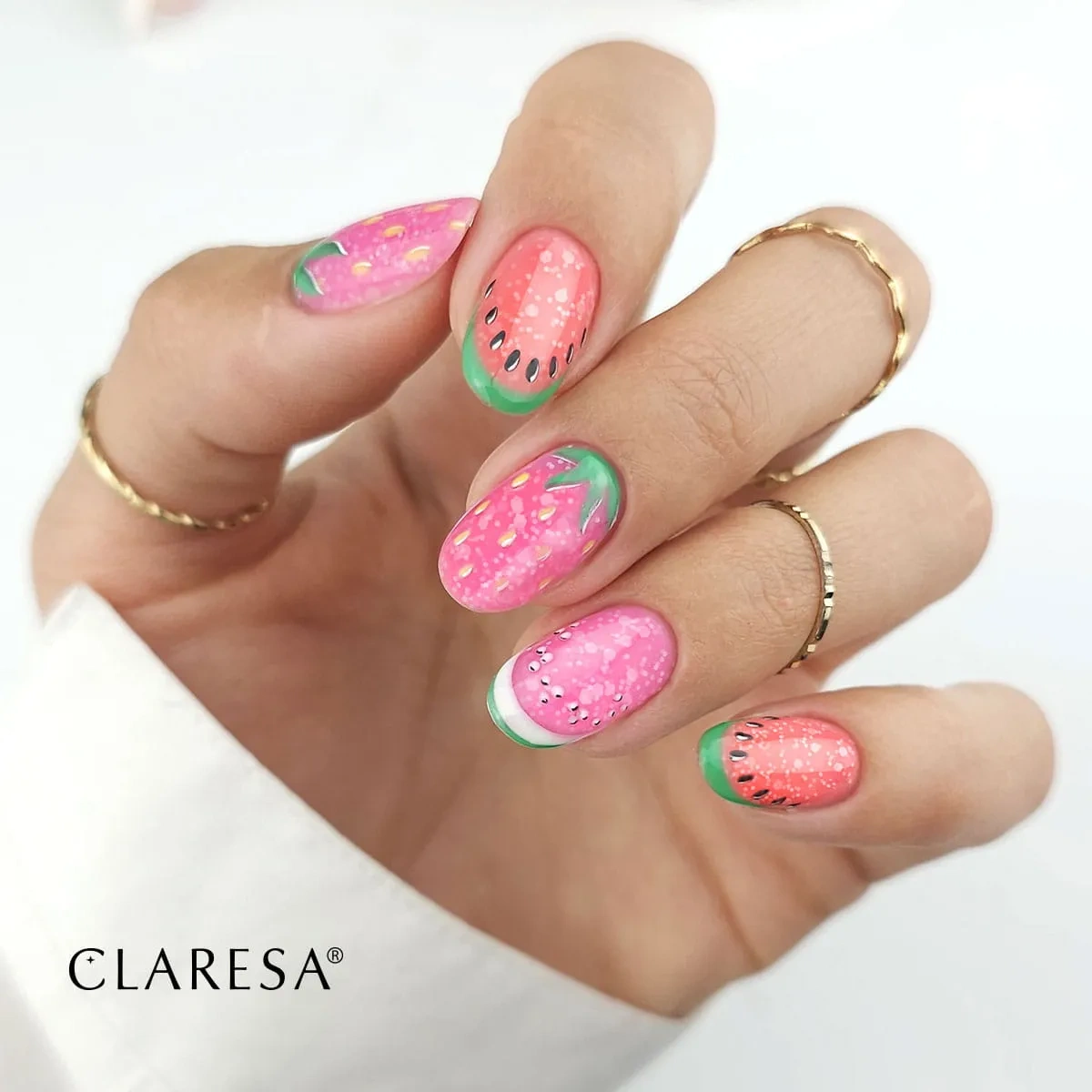 Claresa Bubble Jello Base Guava baza hybrydowa