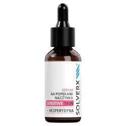 serum na popękane naczynka Solverx Sensitive Skin