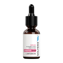 serum pod oczy z kofeiną na cienie i worki Solverx Sensitive Skin