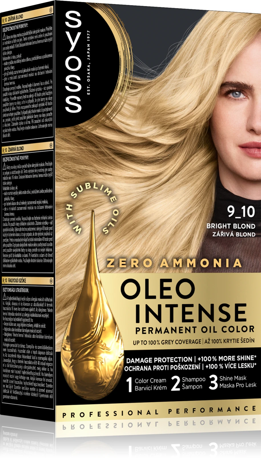 Farba Syoss Oleo Intense bez amoniaku z olejkami