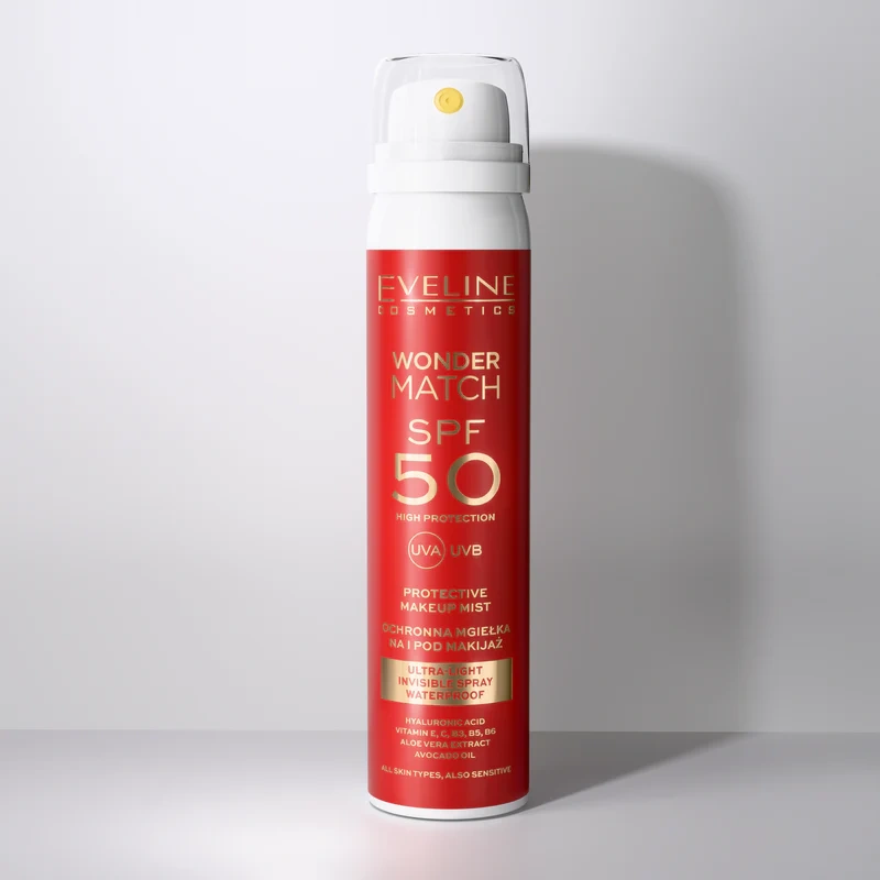 mgiełka SPF 50 do poprawy ochrony w ciągu dnia