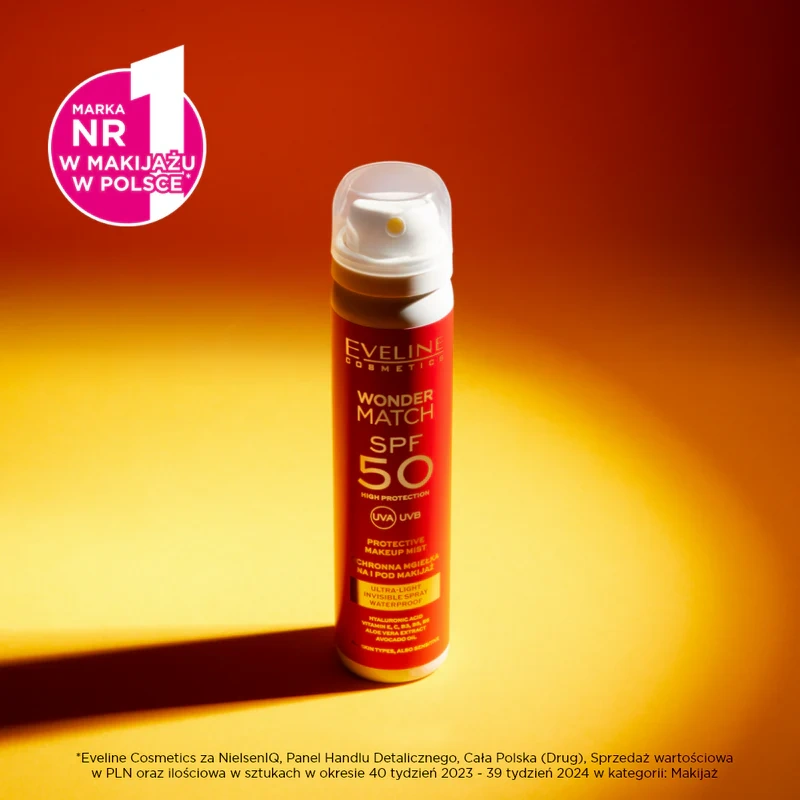 mgiełka z filtrem SPF 50 do reaplikacji