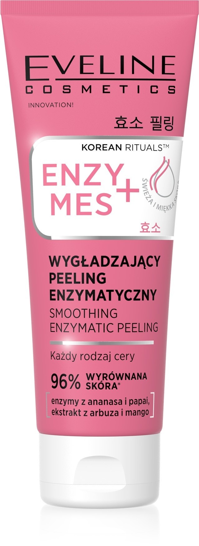 peeling enzymatyczny na zaskórniki Eveline Korean Rituals Enzymes+