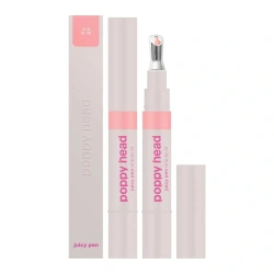 Olejek Poppy Head Juicy Pen nawilżający usta z kolorem