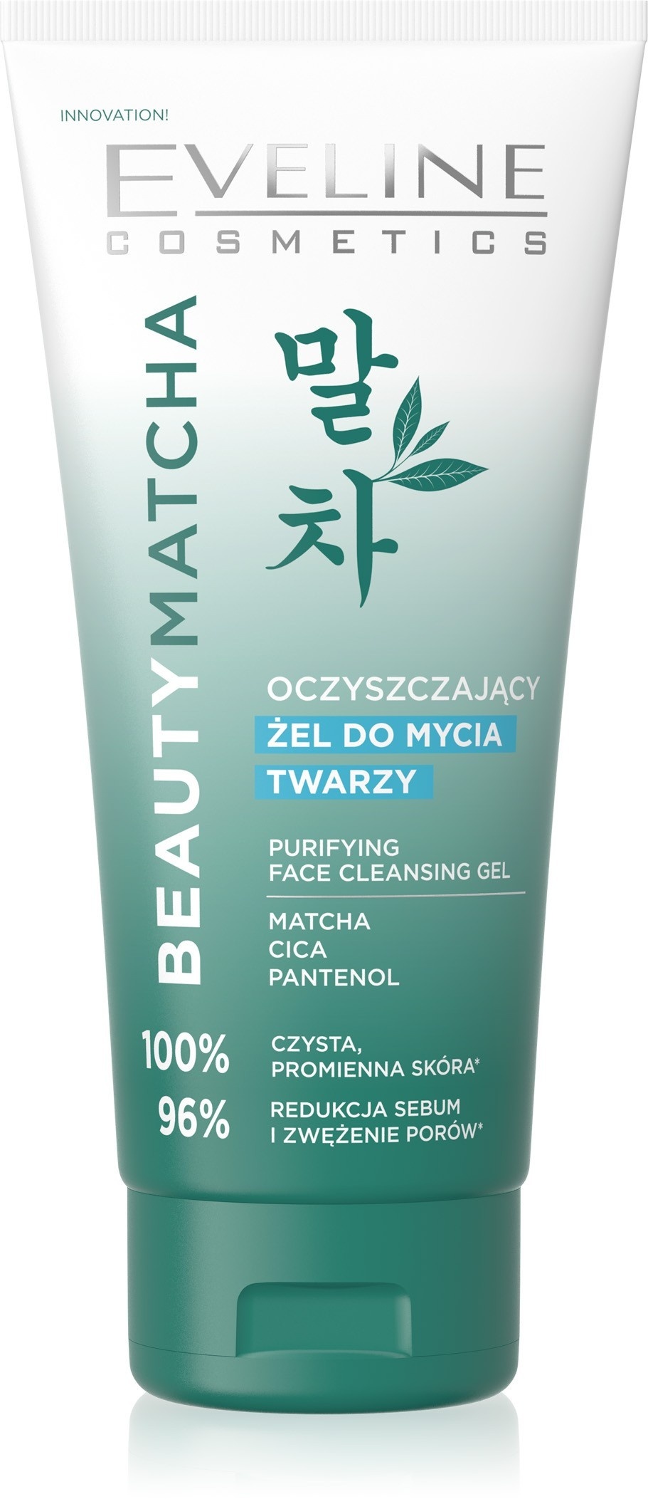 żel do mycia twarzy z matchą Eveline Beauty Matcha